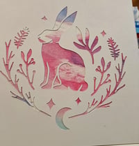Image 7 of Rabbit greetings cards pack of 4