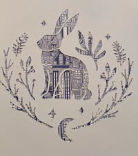 Image 9 of Rabbit greetings cards pack of 4