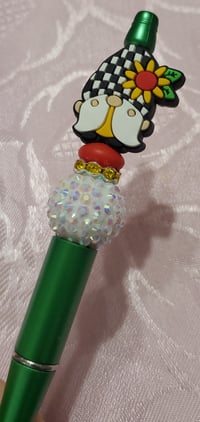 Image 2 of Gnome Focal Beaded Pens 
