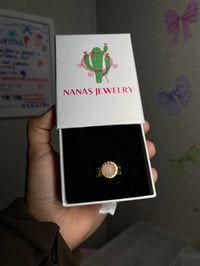Rose adjustable ring 🩷