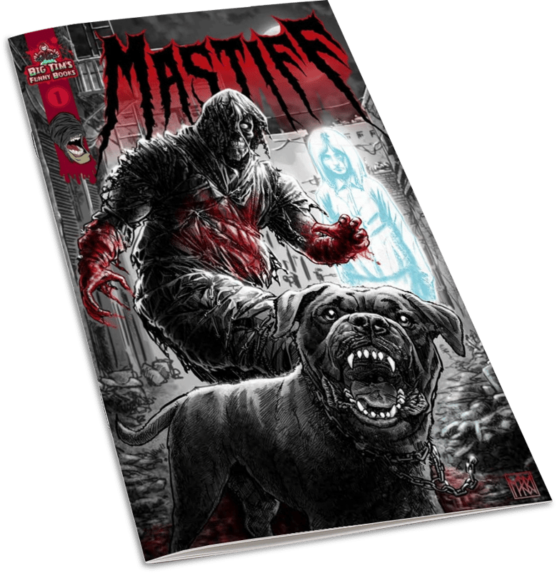 Image of MASTIFF #1: Black, White, & BLOOD