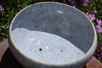 Image 2 of Light Blue and Black Planter