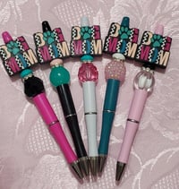 Image 1 of Dog Mom Focal Beaded Pens
