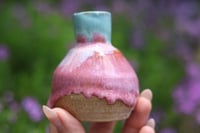 Image 2 of Pink and Blue Bud Vase