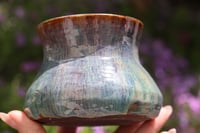 Image 2 of "Flaw"some Jade Blue Bud Vase