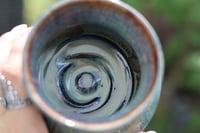 Image 3 of "Flaw"some Jade Blue Bud Vase