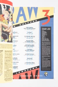 Image 15 of RAW V2 No 1 2 3 Edited by art spiegelman and Françoise Mouly