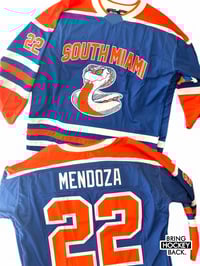 Image 1 of South Miami D2 Stitched Jersey