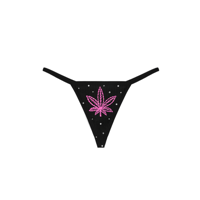 Image 3 of 420 BABES RHINESTONED G-STRING THONG