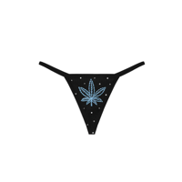 Image 2 of 420 BABES RHINESTONED G-STRING THONG