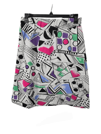 Image 1 of Abstract Print Skirt