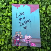 Image 2 of Love in A Bottle 4x6 Notepad