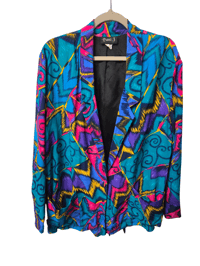 Image 1 of Dani J Size Large Colorful Blazer