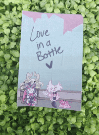 Image 3 of Love in A Bottle 4x6 Notepad