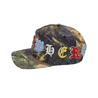 Image 5 of CAMO OLD ENGLISH A-FRAME SNAPBACK