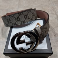Image 2 of Gucci Belt Brown/Silver