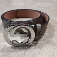 Image 3 of Gucci Belt Brown/Silver