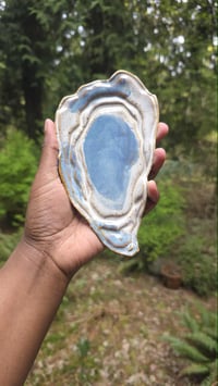 Image 1 of Oyster shell trinket tray ( Mini ) 