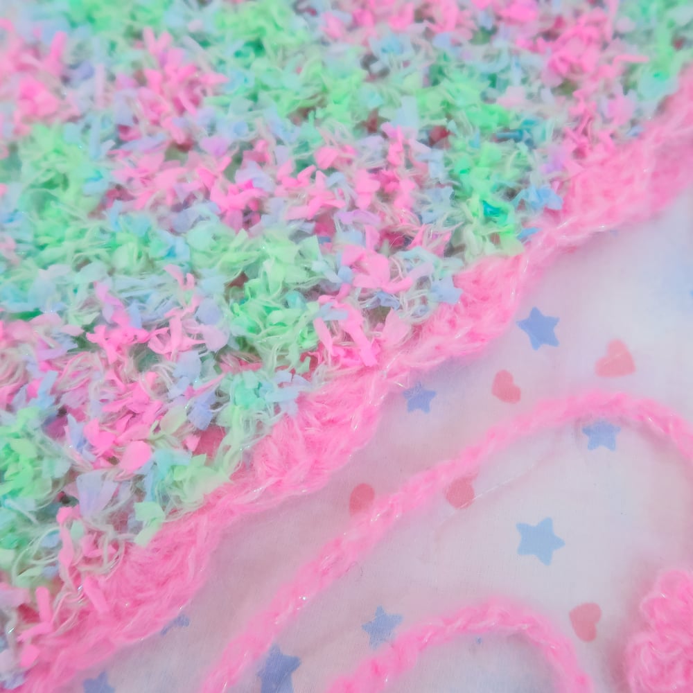 Crochet Bandana Headdress: Gummy