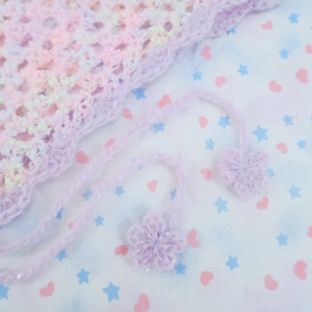 Crochet Bandana Headdress: Yumekawa