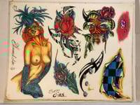 1996 Edward Lee production flash sheet laminated C-23