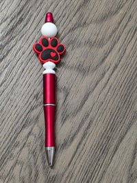 Red paw 🐾 pen 