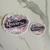 Image 3 of BTS Pastel 'My Universe' Sticker