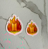 Image 2 of BTS 'FIRE' Sticker