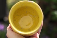 Image 4 of Speckled Yellow Bud Vase