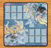 Exosisters Magnifica X Mikailis Promo Yu-Gi-Oh! Two Player Playmat