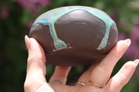 Image 2 of Small Jade and Brown Trinket Bowl