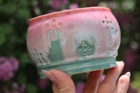 Image 4 of Pink and Blue Berry Bowl