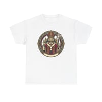 Image 1 of Reptilian Pope Graphic Tee —Don't Be Fooled By The Mask0 Illustration T-Shirt