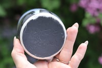 Image 4 of 10 Oz Light Blue and Black Swirl Tumbler