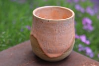 Image 1 of 9.5 Oz Peachy Speckled Tumbler