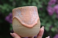 Image 3 of 9.5 Oz Peachy Speckled Tumbler