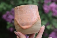 Image 4 of 9.5 Oz Peachy Speckled Tumbler