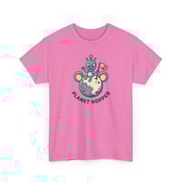 Image 15 of Planet Hopper T-Shirt — Cute Alien on Globe Graphic Tee