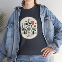 Image 8 of Skeleton at the park T-Shirt — Retro Graphic Tee