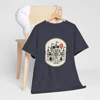 Image 9 of Skeleton at the park T-Shirt — Retro Graphic Tee