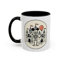 Image 1 of Skelton's Magical Day At The Theme Park. Accent Mug (11/15oz)
