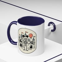 Image 3 of Skelton's Magical Day At The Theme Park. Accent Mug (11/15oz)