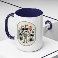 Image 7 of Skelton's Magical Day At The Theme Park. Accent Mug (11/15oz)