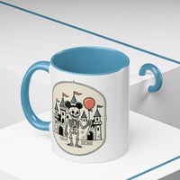 Image 10 of Skelton's Magical Day At The Theme Park. Accent Mug (11/15oz)