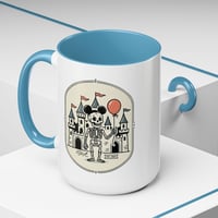 Image 11 of Skelton's Magical Day At The Theme Park. Accent Mug (11/15oz)