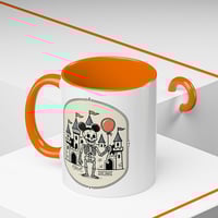 Image 12 of Skelton's Magical Day At The Theme Park. Accent Mug (11/15oz)
