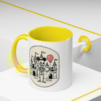 Image 13 of Skelton's Magical Day At The Theme Park. Accent Mug (11/15oz)