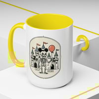 Image 15 of Skelton's Magical Day At The Theme Park. Accent Mug (11/15oz)