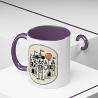 Image 16 of Skelton's Magical Day At The Theme Park. Accent Mug (11/15oz)