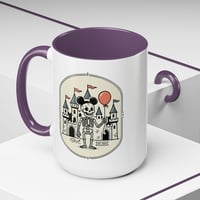 Image 17 of Skelton's Magical Day At The Theme Park. Accent Mug (11/15oz)